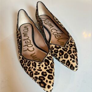 Sam Edelman Calf hair cheetah flats